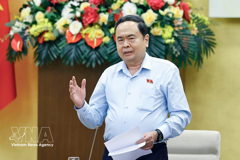 N.A. Chairman calls for stronger coordination with Vietnam Fatherland Front in law-making